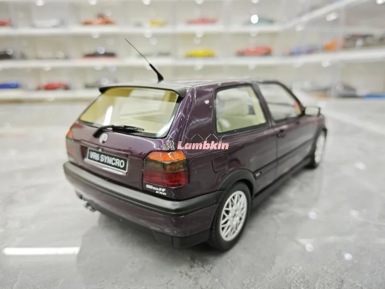 OTTO 1:18 For Golf Generation 3 III VR 6 1995 GOLF Limited Edition Simulation Car Model Doors could not open