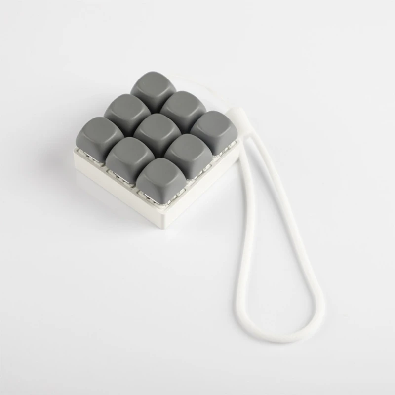 

U55B Mini 9 Toy Keychain Mechanical Switches Tester For Training And Travel