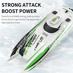 2.4G Brushless Boat TX768 RC Boat 2.4G telecomando Turbojet motoscafo nave 30 km/h moto d'acqua ad alta velocità giocattoli per bambini