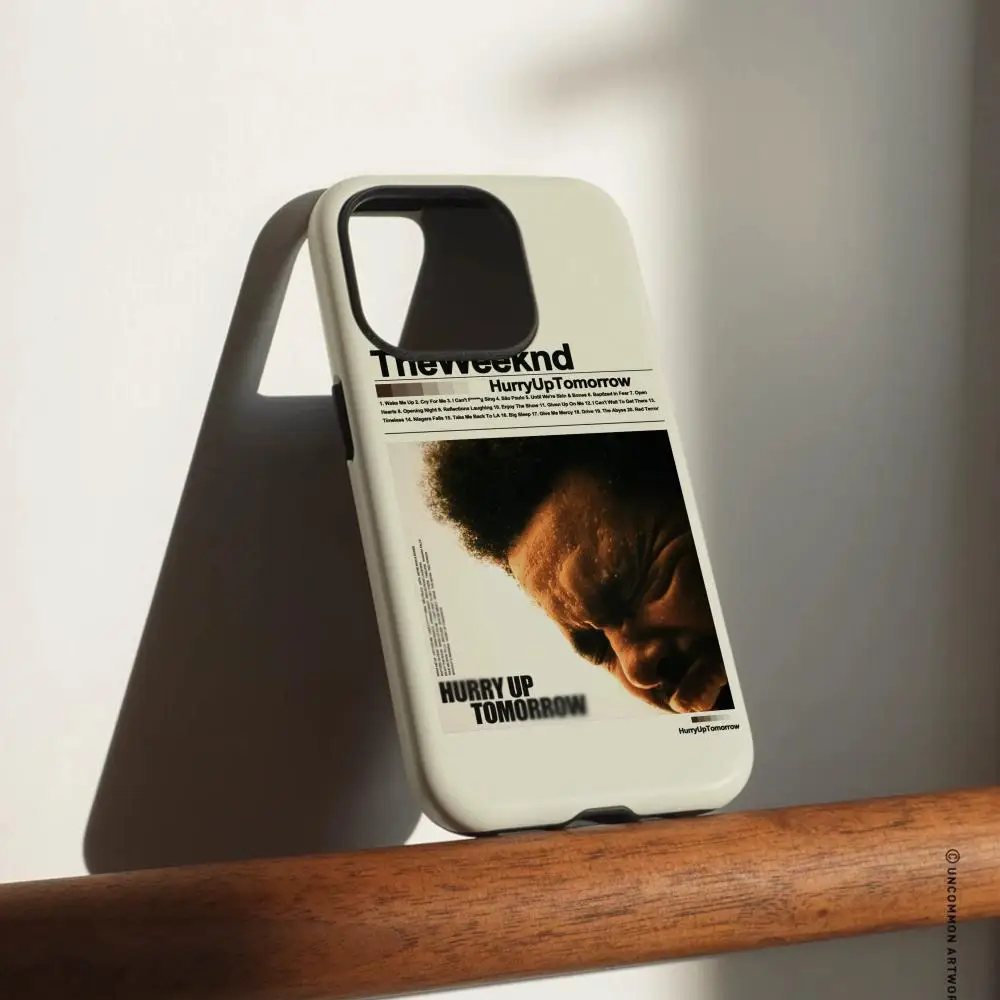 The Weeknd Phone Case For Samsung Galaxy S25 24 23 22 Ultra Plus A56 36 26 Glossy HD Double-Layer Hard Shell