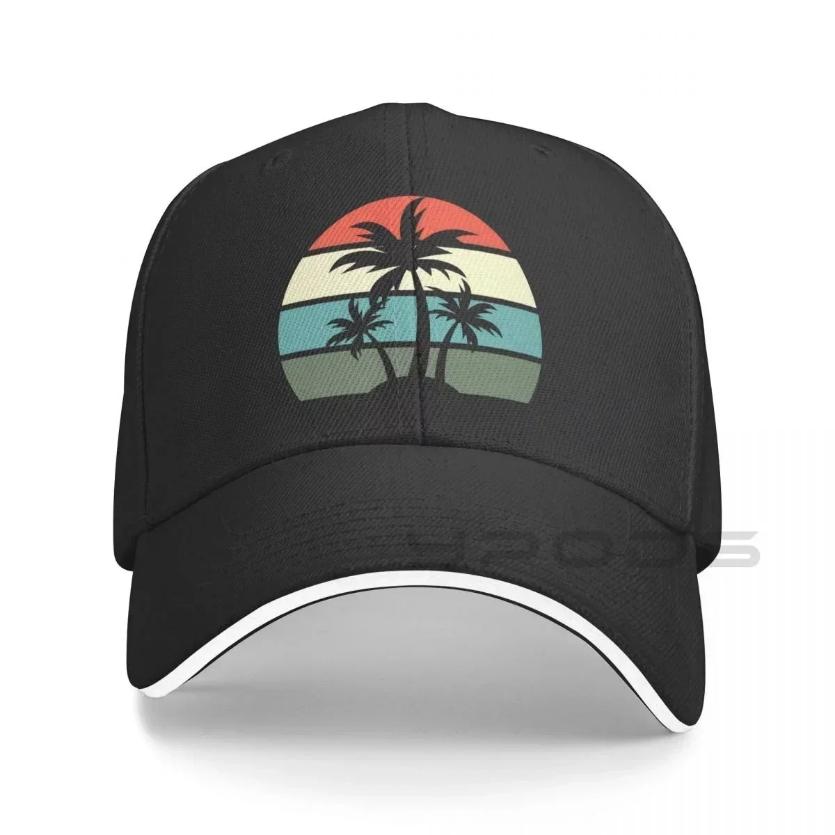 

Baseball Cap Men Vintage Hawaii Sun Sand Beach Palm Tree Fashion Caps Hats for Logo Asquette Homme Dad Hat for Men Trucker Cap