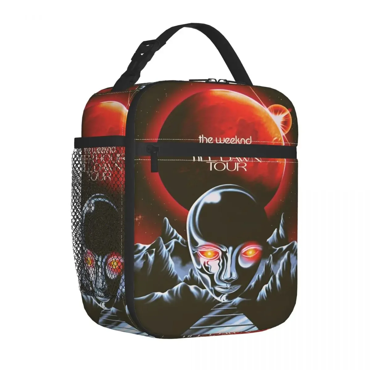 THE WEEKND After Hours Till Dawn Tour Thermal Insulated Lunch Bag for Travel Portable Food Bag Container Thermal Lunch Box