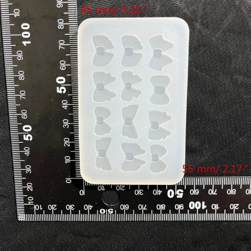 Silicone Mold Butterfly Shaped Keychain Mould Jewelry Accessory Cast Mould