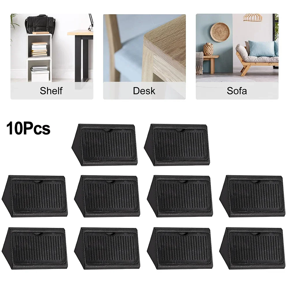 10pcs L Shape Right Angle Brace Wooden Furniture Drawer Shelf Wall Bracket Fixing Right Corners Brace Furniture Repairing