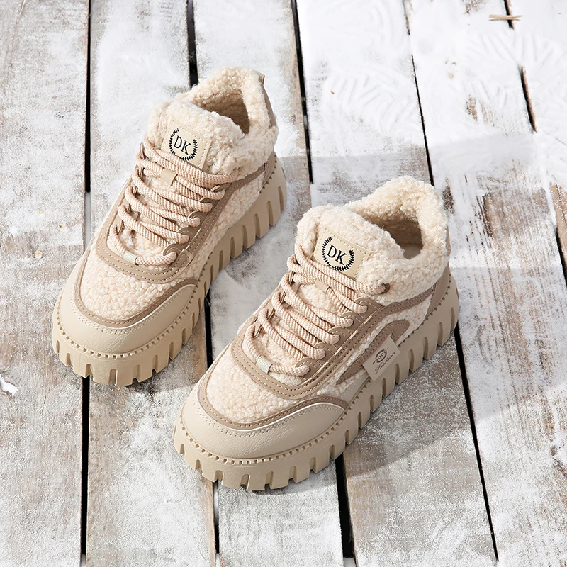 New Casual Women High Top Canvas Shoes Fashion Platform Sports Shoes High Quality New Design Original Vulcanized Shoes