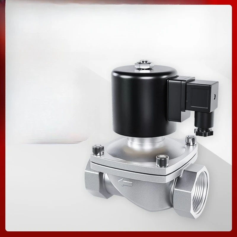 

Stainless steel solenoid control valve water valve 220V24V12V tap water dn40/80/100 water pipeline solenoid valve