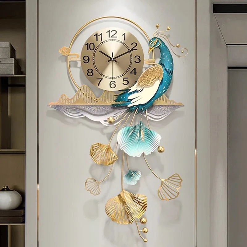 

Aesthetic Clock Wall Bathroom Modern Art Mural Mechanism Living Room Fashion Wall Watch Nordic Reloj Pared Home Decoration