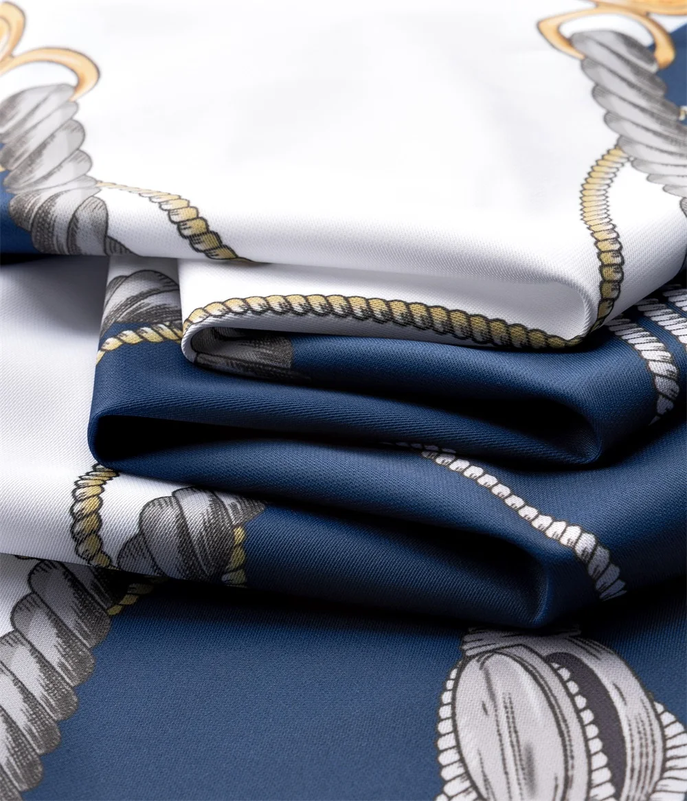 Printed Shirt Men's Casual Shirt Long Sleeved Slim Fit Social Party Tailcoat Men Camisas Divertidas Hombre Camisas Para Hombre