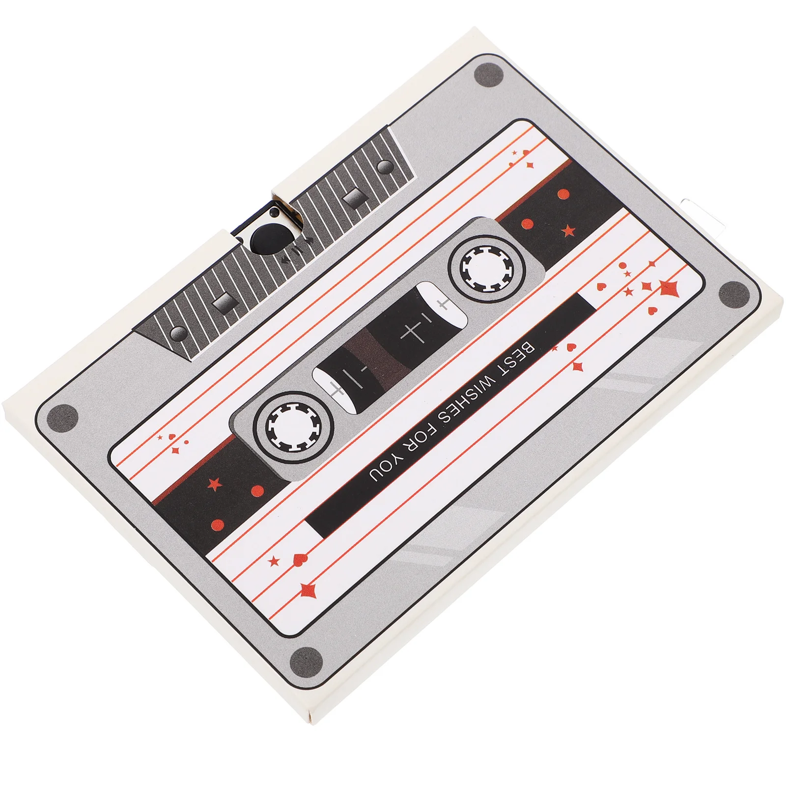 

Music Greeting Recordable 30S Sound Birthday Blessing Card 80 Plays Gift For Family Friends Party Folding Card