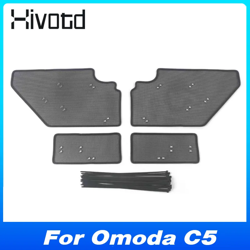 

Car Front Grille Insert Net Anti-insect Dust Proof Inner Net Cover For Omoda C5 2024 Auto Exterior Modification Accessories