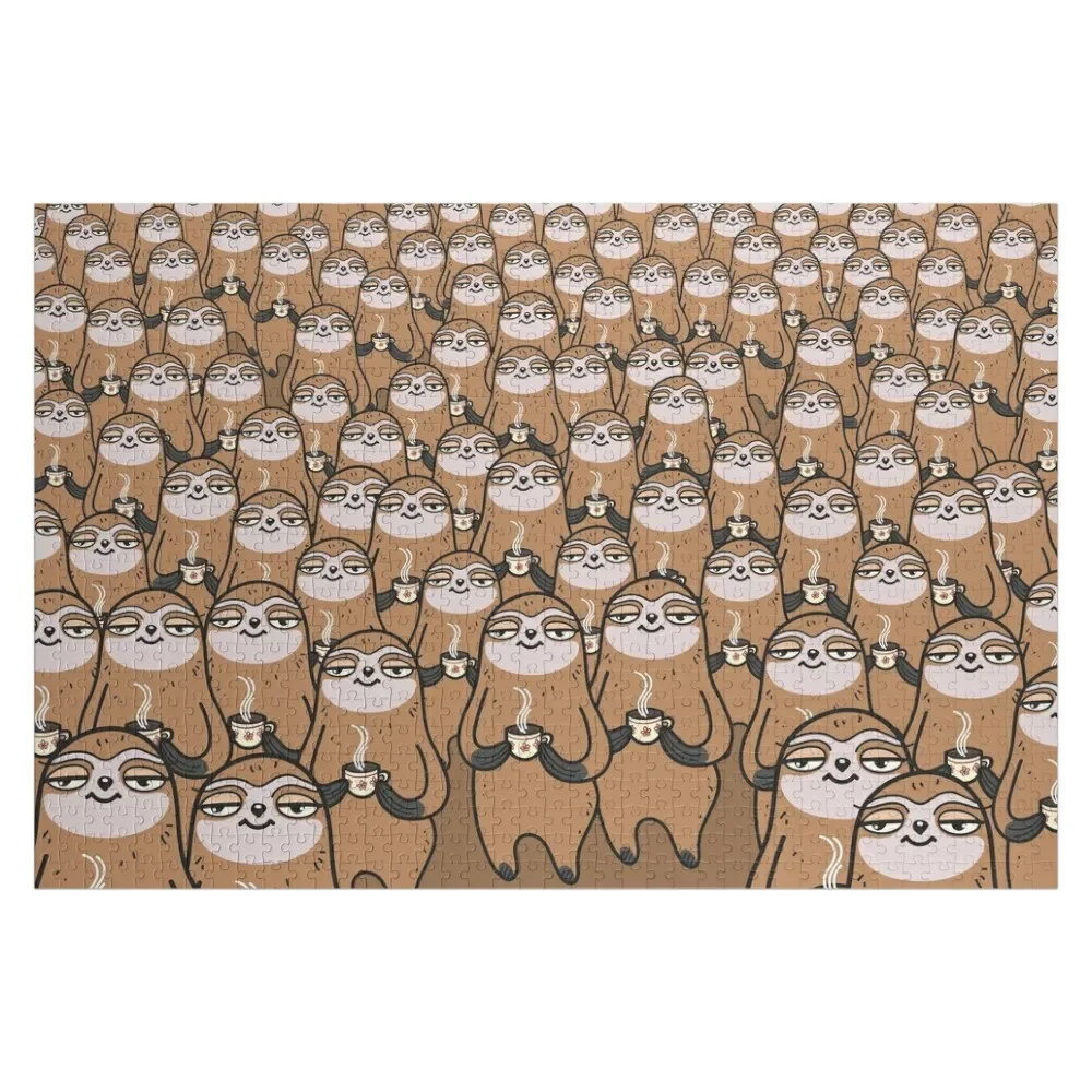 Sloth Tastic! Personalizado personalizado Jigsaw Puzzle para crianças, presente personalizável para criança