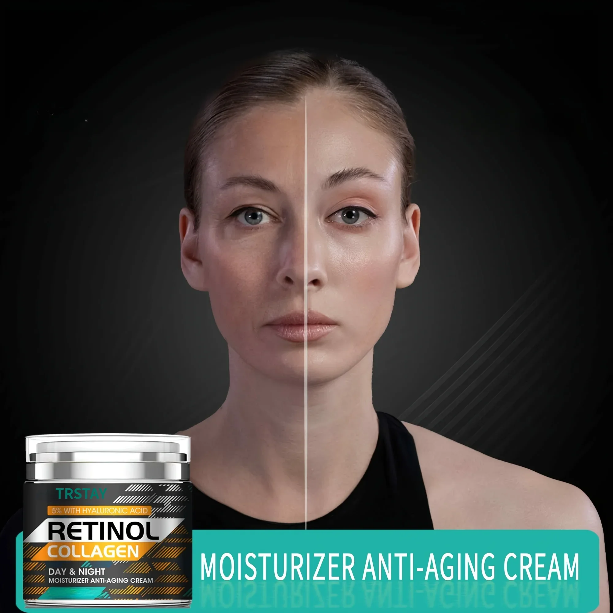 

Face Moisturizer Collagen Cream Aging Neck Natural Wrinkle For Women And Men Moisturizing Lifting Care