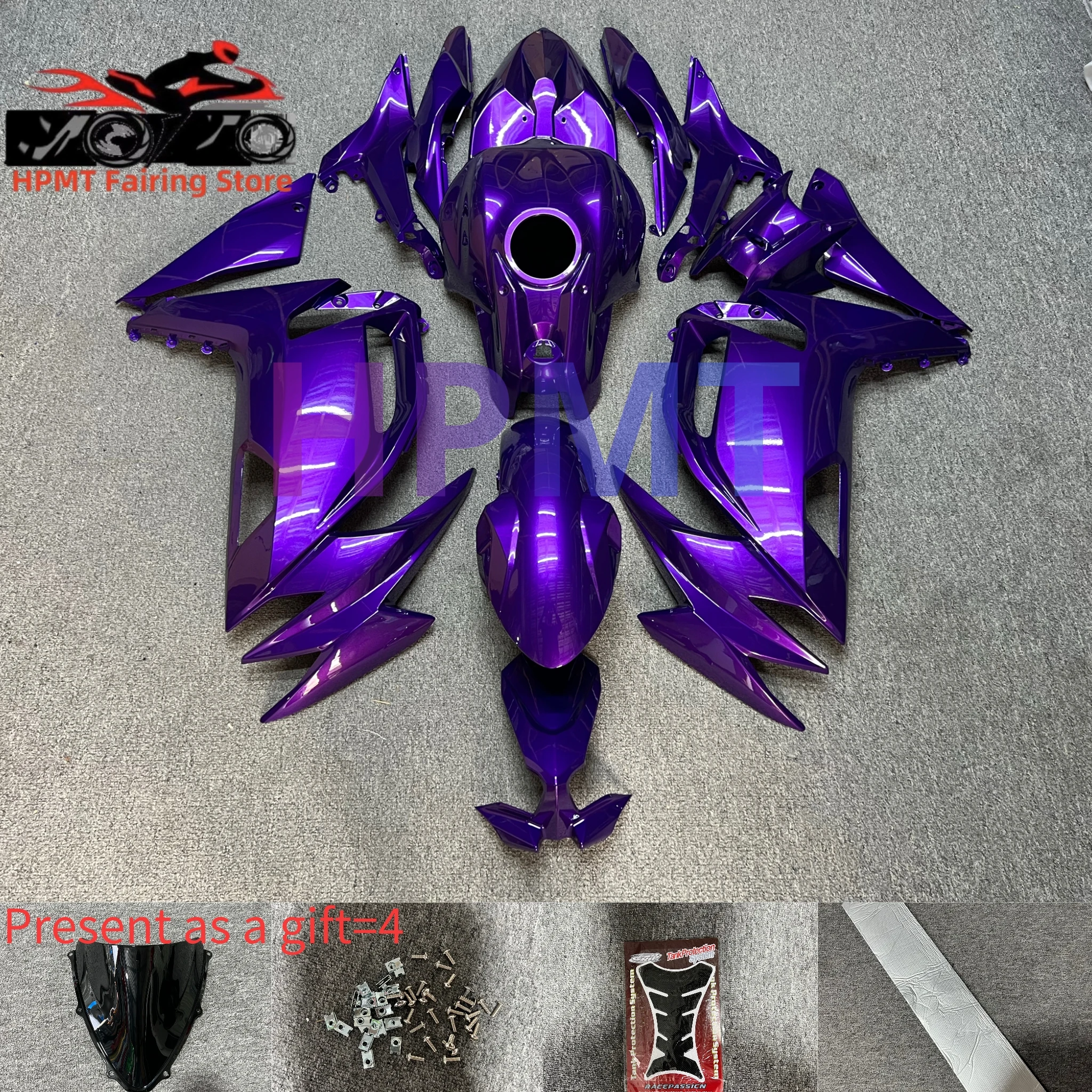 

New ABS Motorcycle Fairings Kit for KAWASAKI Ninja650 2020-2024 NINJA650R ER-6N ER-6F 2020 2021 2022 2024 Bodywork fairing Kit