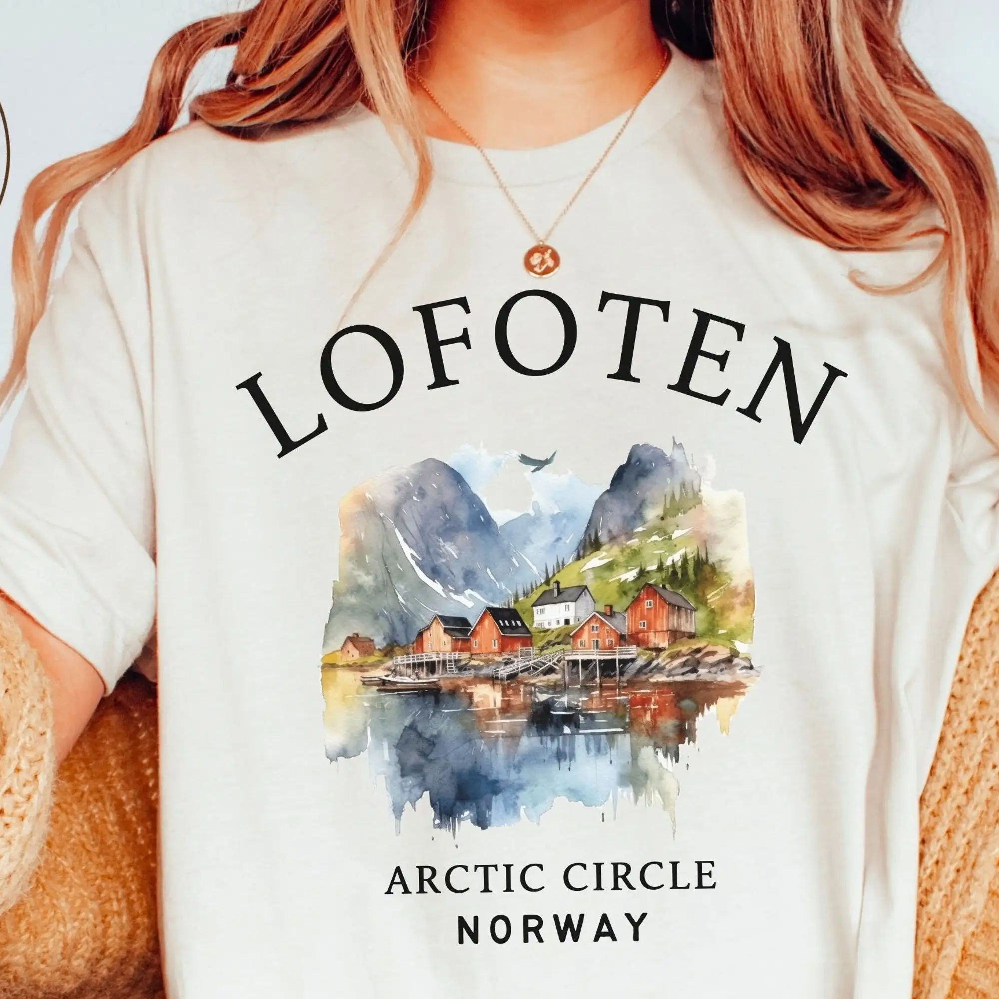 Lofoten Shirt, Norway Nordland Tee, Norwegian Arctic Circle T-shirt, Unisex