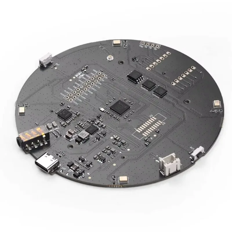 4-Mic Array X VF3800 AI Powered ESP32S3 Microphone AEC Meeting Room 5m 360° Far-Field Voice Pickup Wi-Fi Bluetooth