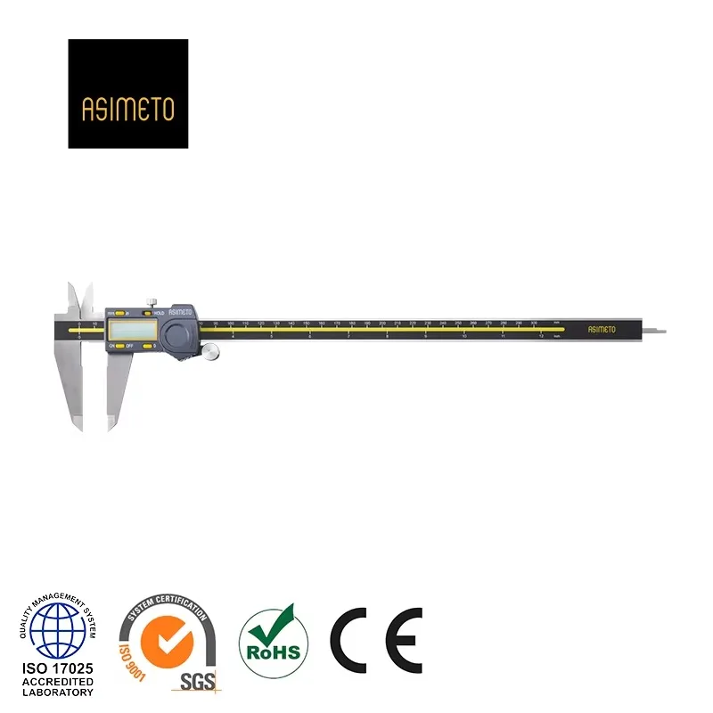 

Digital Vernier Caliper 0-300mm Inch Metric Electronic Measuring Tool With Thumb Wheel