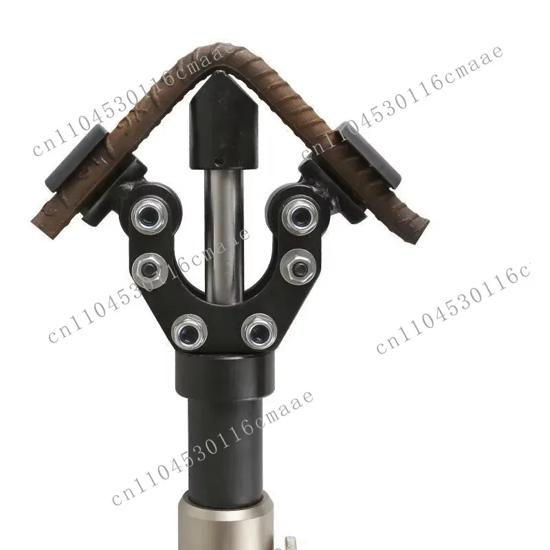 New Manual Split Hydraulic Rebar Bending Machine Stainless Steel 10-20mm Carbon Steel 90 Degree  Hydraulic Alloy Bar Bending
