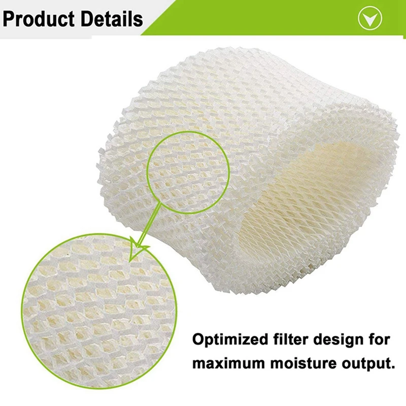 6 Pack Humidifier Wicking Filters For Honeywell HC-888, HC-888N, Filter C, Designed To Fit For Honeywell HCM-890 HEV-320