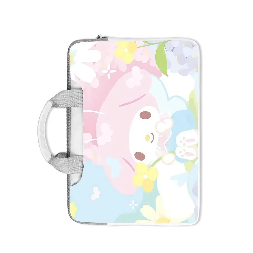 

Новая мультяшная сумка для ноутбука Hello Kitty Kuromi My Melody, 13,3, 14, 15, 16 дюймов, подходит для ноутбуков Macbook, сумка-портфель