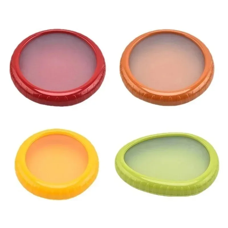 Caja de Almacenamiento de Frutas 4Fresh, Contenedores para Conservar Frutas, Contenedores de Almacenamiento de Frutas, Recipientes Reutilizables de Silicona para Conservar Alimentos, Cajas de Almacenamiento para Refrigerador