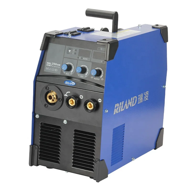 

RILAND NBC 250GW Integrated MIG MMA Welder IGBT Inverter 380V Constant Pressure/Constant Current Output Gas Shielded Welder