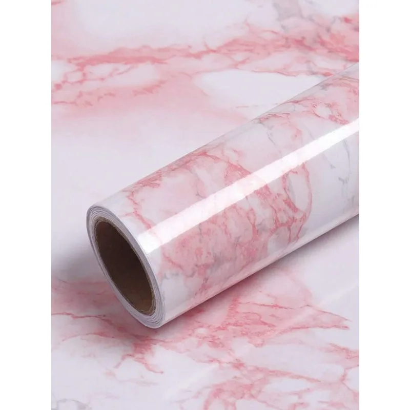 

40cm Width Vinyl Self Adhesive Waterproof Wallpaper Peel and Stick Oil Proof Removable Wall Paper for Kitchen Mesa Decor