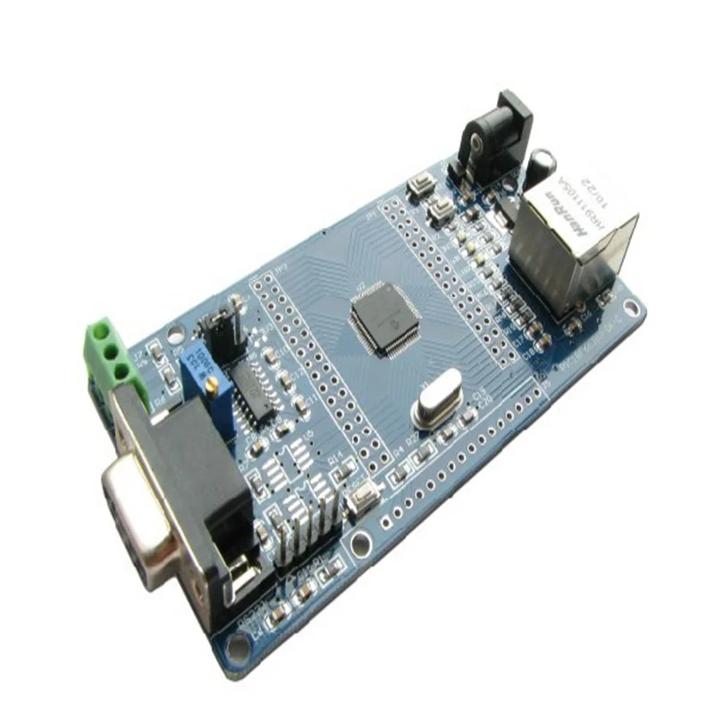 PIC18F66J60 Development Board Web Server RS232 485 Interface is Available Pickit3 MSI