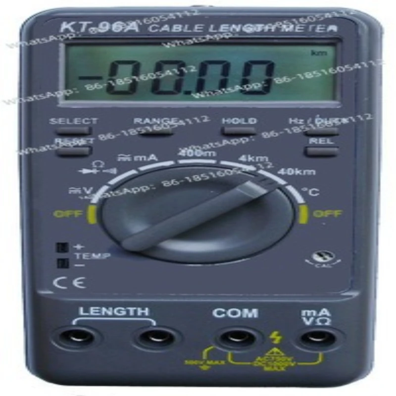 

Cable length measuring instrument KT-96A is suitable for measuring various types of cables, brand new and genuine