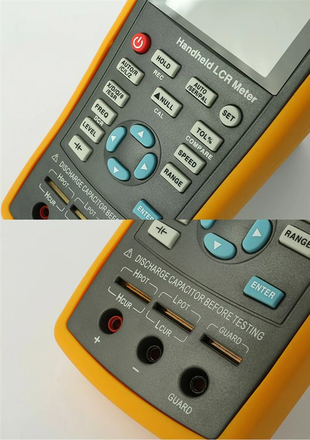 Medidor de resistencia Digital LCR portátil ET431 100 ~ 240V, medidor de resistencia de inductancia de capacitancia de alta precisión
