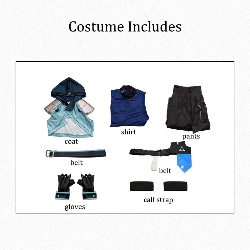 Jett Cosplay Kostüm Perücke Frauen Halloween Outfits Full Set Uniform Anzug Party Rollenspiel Kleidung