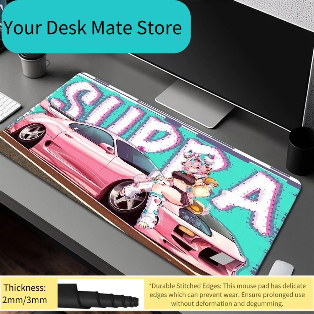 Hoshimi Miyabi Gaming Mouse Pad Zenless Zone Zero Large Mousepad Gamer Professional Computer Mouse Mat HD Print Game Table Mat