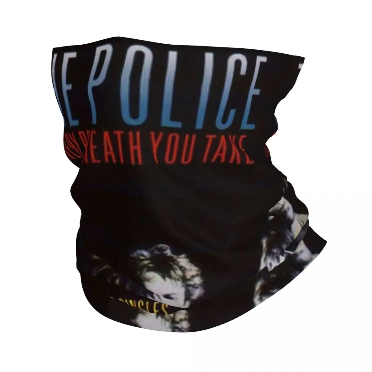 Every Breath You Take Bandana Neck Cover Motorcycle Club T-The Police Band Wrap Scarf Balaclava Riding Unisex Adult Breathable