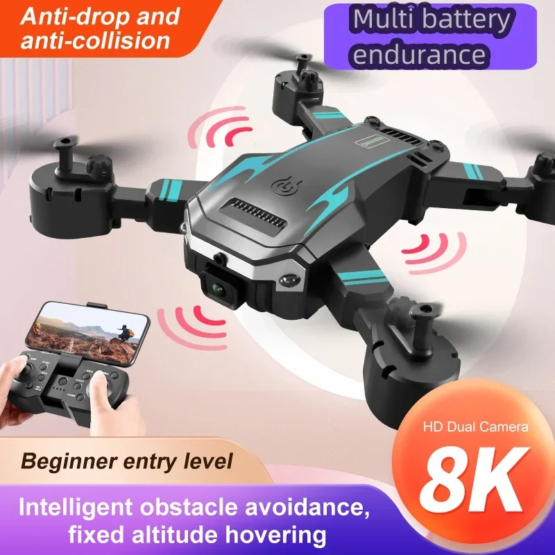 2024 New DS6 Professional Folding Drone HD Camera Wireless Obstacle Avoidance 8K Children's Toy Gift