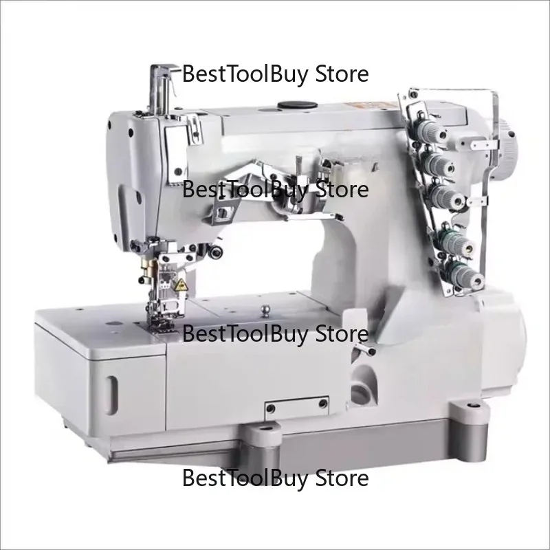 High-speed Automatic Double Decoration Special Metal Interlock Flat-bed Sewing Machine For Clothes