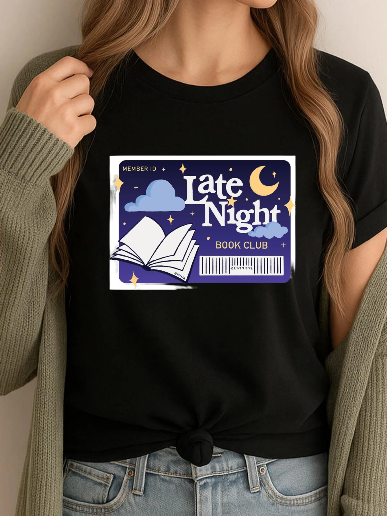 

Late Night Book Club Readers Club Kindle Наклейки Графические рубашки Мужская распродажа Уличная одежда Одежда с принтом