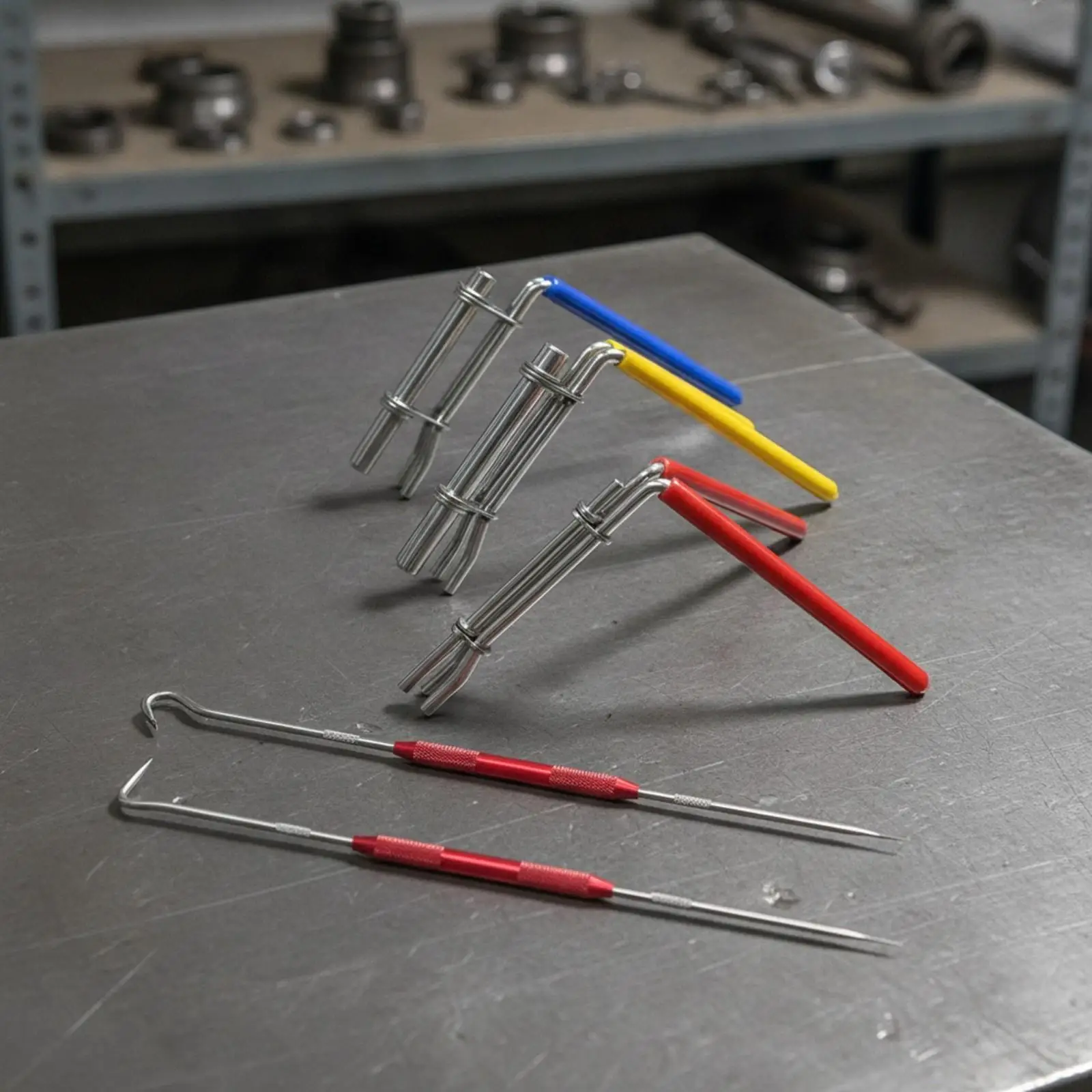 Stainless Steel Hydraulic Cylinder Seal Installer Tool Kit for Piston Rod Lip Seal Removal and Fitting Set