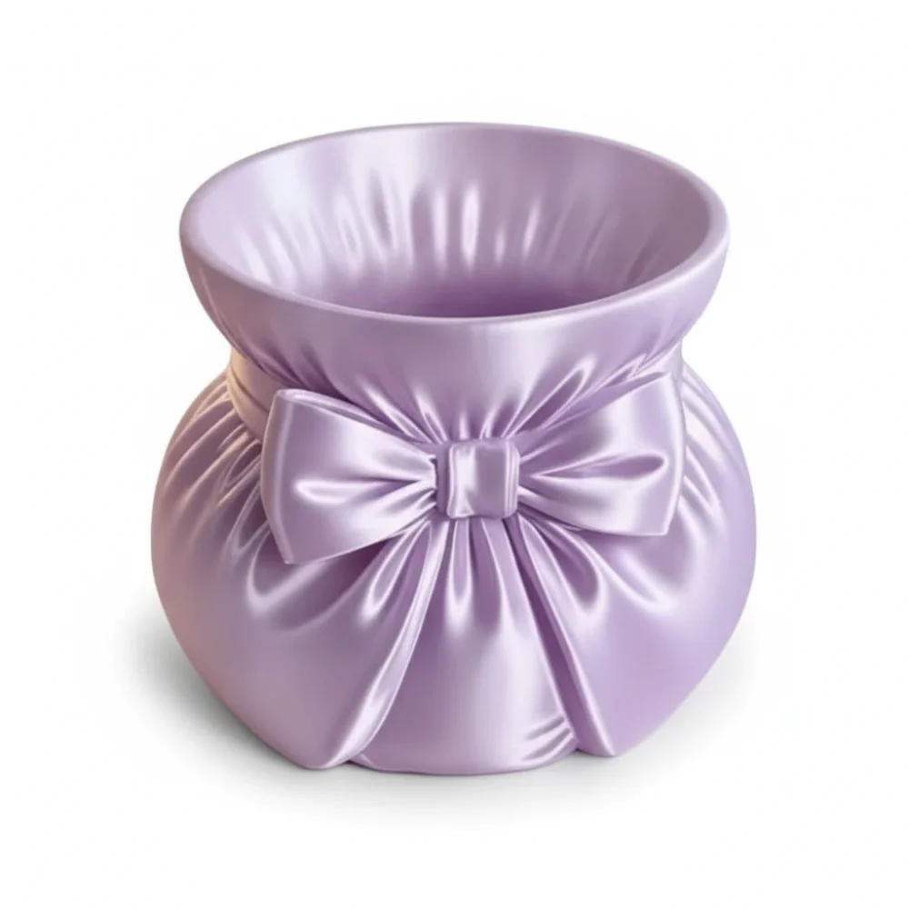 Multi-functional 3D Printed Storage Box Creative Multi-function Bow Pen Holder Flower Vase Sweet Desktop Organizer Desk Storage