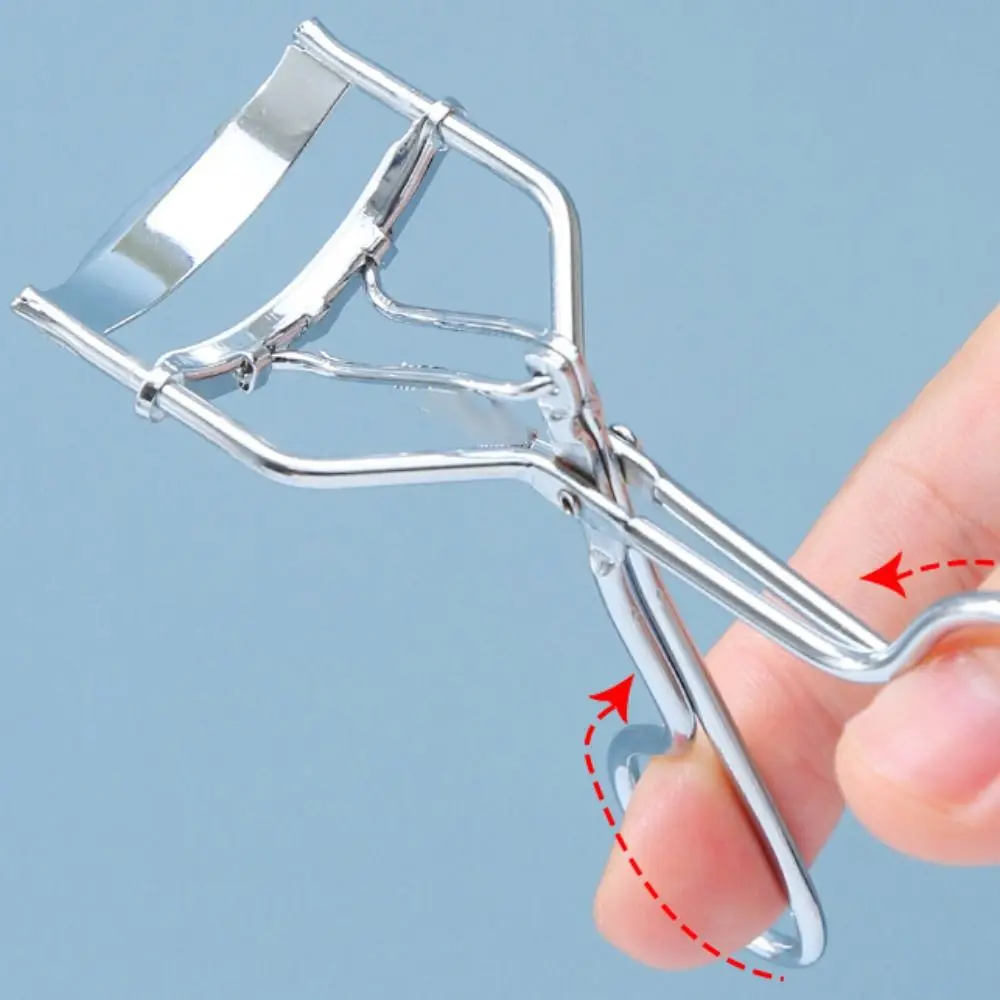 Durable Metal Eyelash Curlers Silver Professional Beauty Makeup Tool Cosmetic Eyelashes Beauty Tool Eyelash Makeup