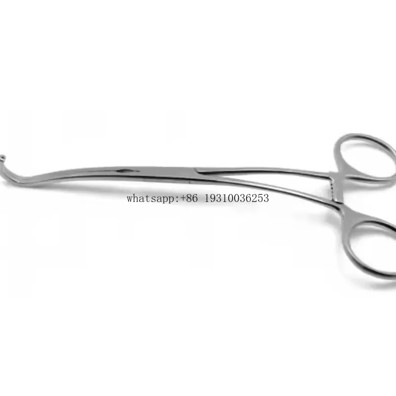 

Vascular Clamps Debakey Atraumatic Jaw Tip Aortic Exclusion Clamp Stainless Steel Surgical Cardiovascular Medic Instrument