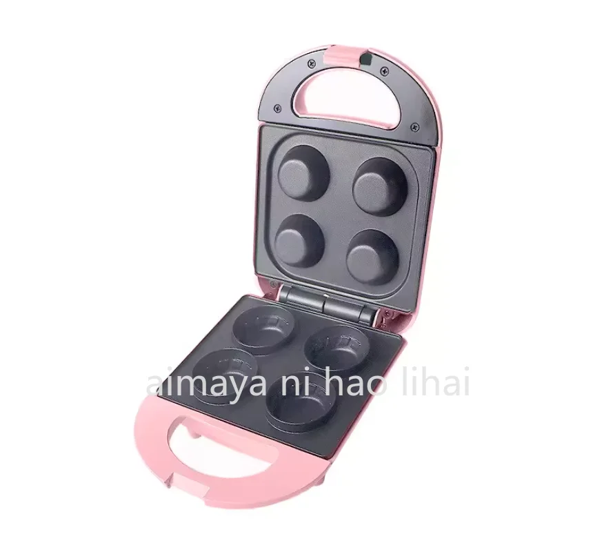 Household egg tart, waffle maker, cake maker, double-sided heated cake pan, cake muffin breakfast maker