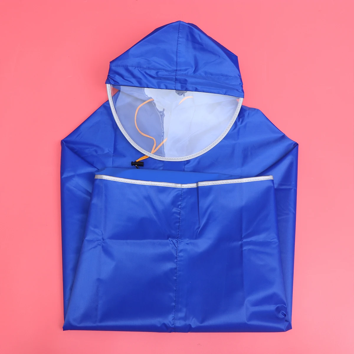 

Mens Womens Cycling Bike Raincoat Hooded Windproof Waterproof Oxford Pvc Scooter Wheelchair Cover Outdoor Emergency Poncho Cape