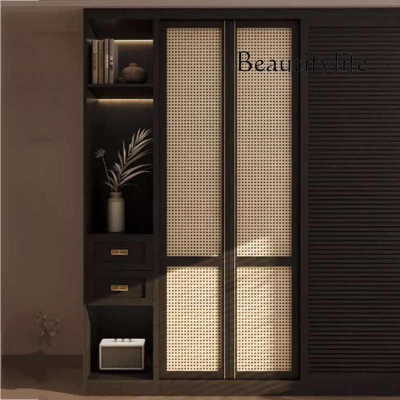 

Ящики BJ, шкафчик, высокие шкафы из ротанга, роскошные раздвижные двери для спальни, шкаф для одежды, органайзер для хранения, мебель Guarda Roupas