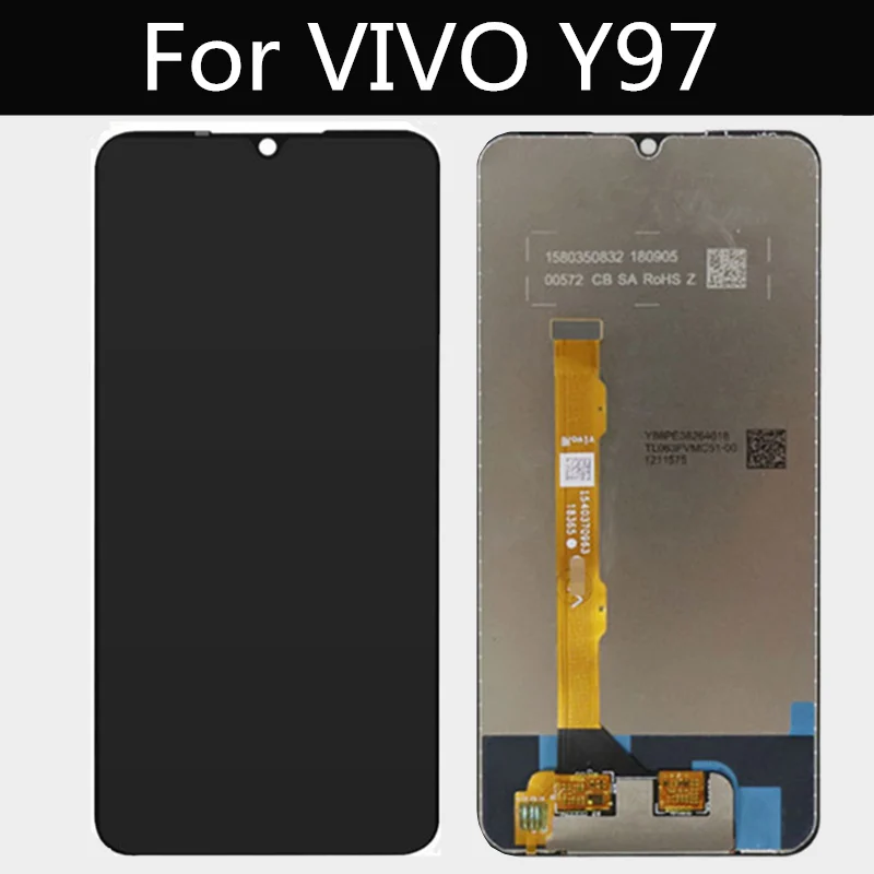 

6.3" LCD For VIVO Y97 Y97A LCD Display Touch Screen LCD Display With Frame Assembly replacement For VIVO V11 V11i LCD