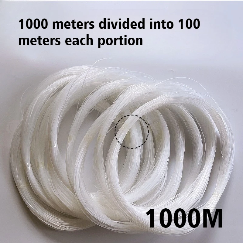 

1000m Durable Nylon Fishing Line, Sea Fishing Boat Fishing Line, Handle Line Kite Line Textile Thread Multi-purpose Strong