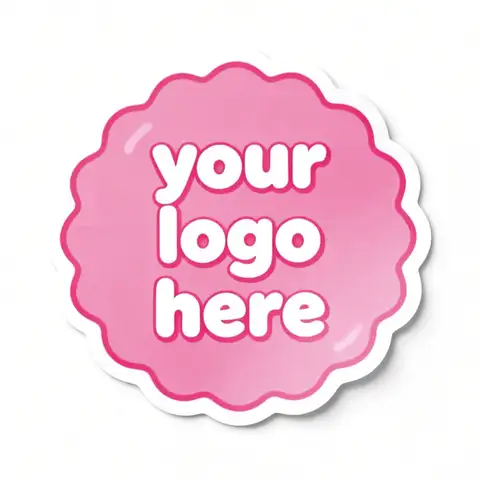 Personalized Custom Stickers: Customized Logo Labels for Wedding, Birthday, Baptism & Packaging – Print Your Own Sticker