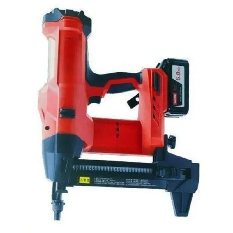 

Lithium battery steel nail brushless plastic row continuous nailing equipment, cement concrete steel nail installation tool
