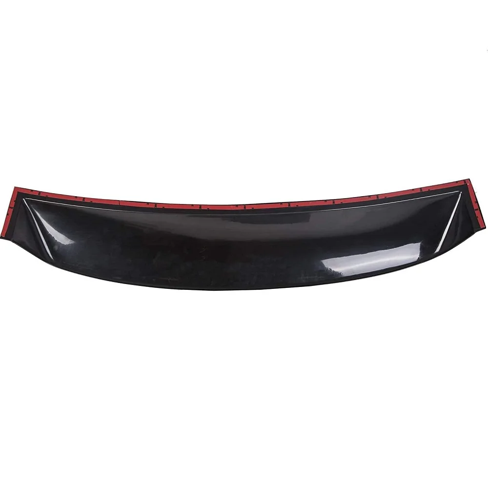 Voor Honda Civic Gen 10e Sedan 2006-2011 Autodak Spoiler Lip Glanzend Zwart Achtervleugel