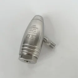 CS 500/600bar 1/4‘’BSP Inlet 5.5gpm ultra high pressure spin rotating washing turbo nozzle with Tungsten steel core 8700PSI
