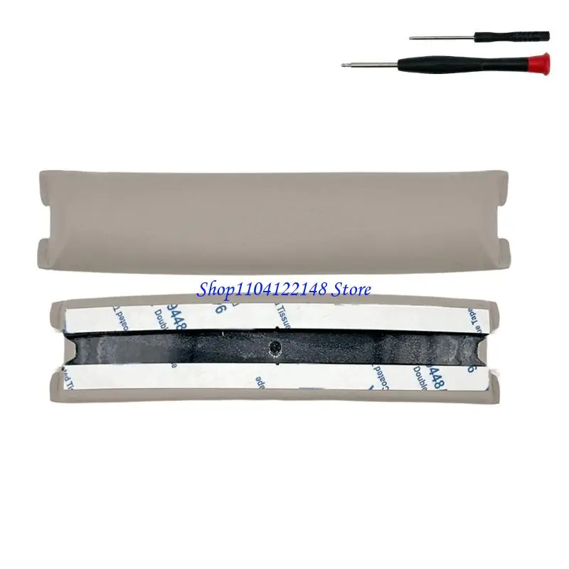 P9FA Protein Leather Headband Cover Replacement for 1000XM2 MDR-1000X, Adhesive Repair Pad with Tool Set Included