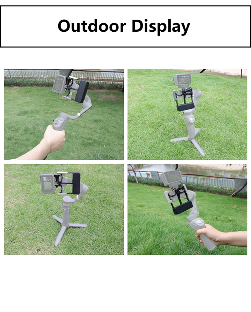 Sport kamera Adapter Handheld Gimbal Schalter Montage platte für Dji Osmo Mobile 6 om 5 4 3 für Gopro 13 12 11 Aktion 2 3 4 Übertragung – Detail 8